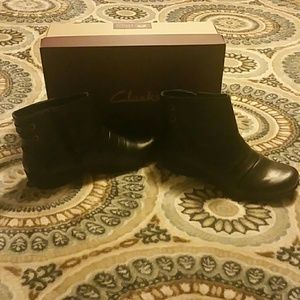 Clark Leather Booties