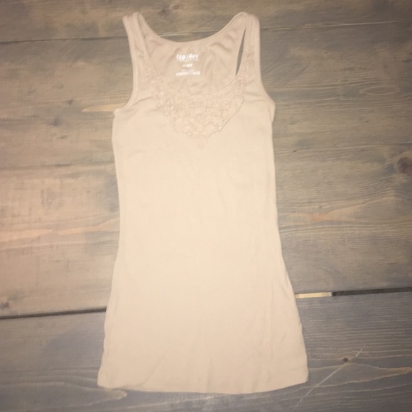 Old Navy Crochet Detail Tank