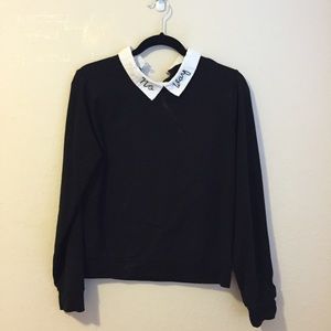 F21 collared top