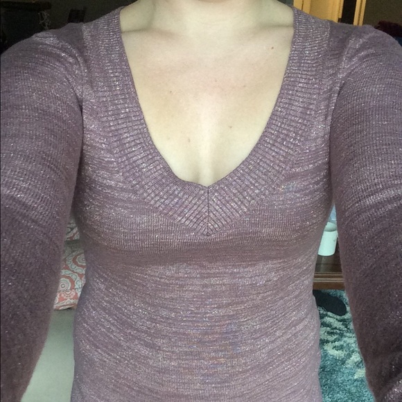 4/$16 Purple/silver long sleeve top