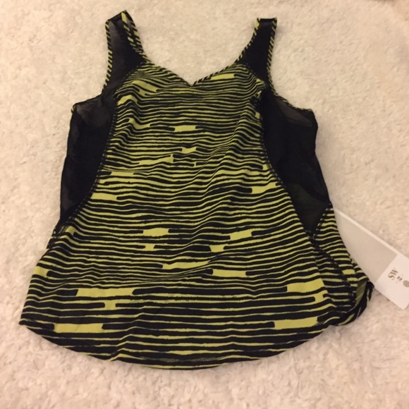 Lululemon Sz 6 Seawheeze Run with the Sun Tank NWT