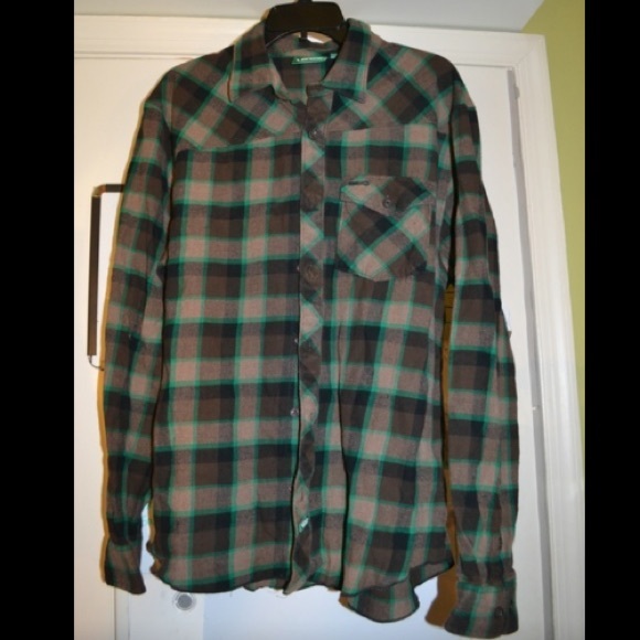 vans green flannel