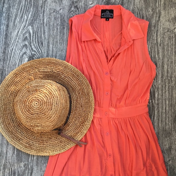 Casual shirt dress