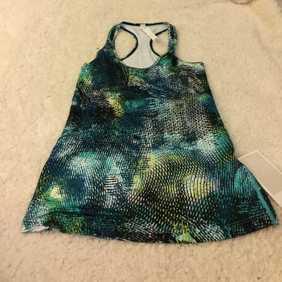Lululemon Sz 8 Seawheeze CRB Tank NWT