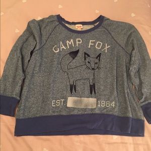 SALE! Mossimo "Camp Fox" sweatshirt