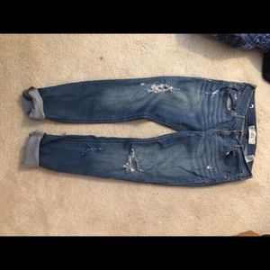 Hollister ripped jeans