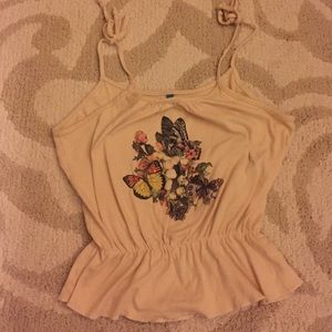 Butterfly tank top