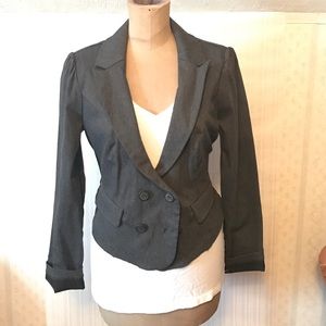 Gray blazer