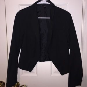 Crop blazer