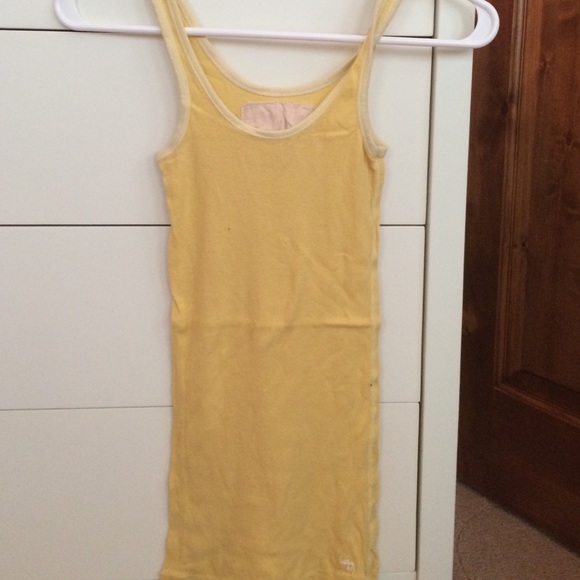 S Abercrombie ribbed tank
