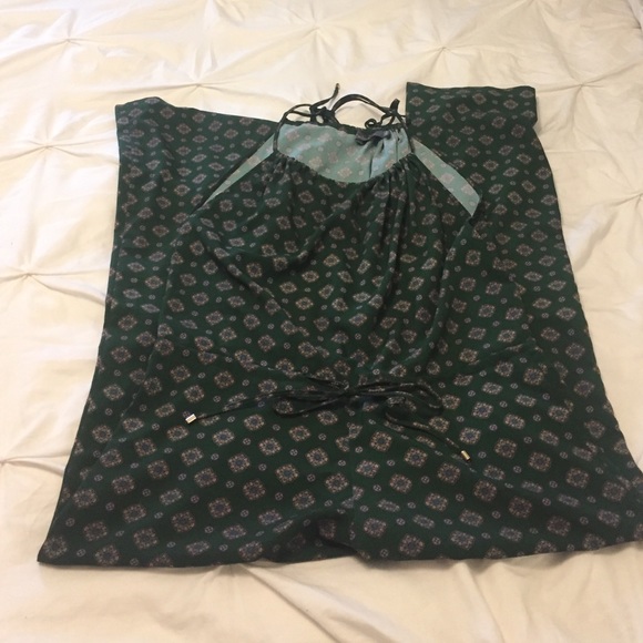 Green Nordstrom Paisley jumpsuit - Picture 2 of 2