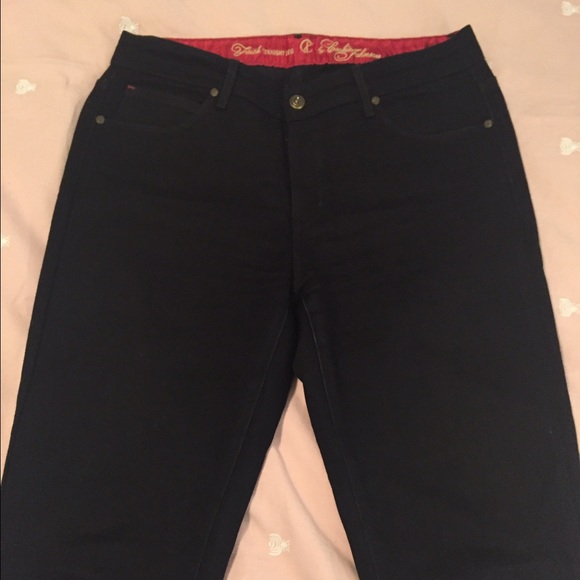 Like new! Nordstrom black straight leg jeans