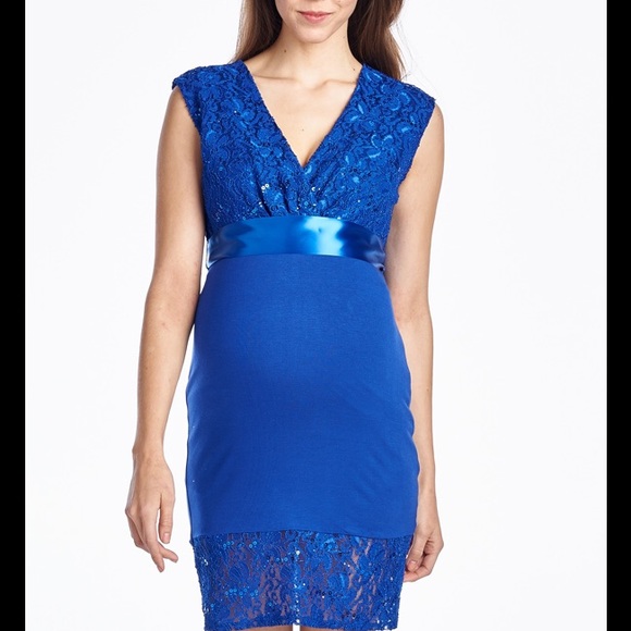 Hello Miz Maternity Lace Dress