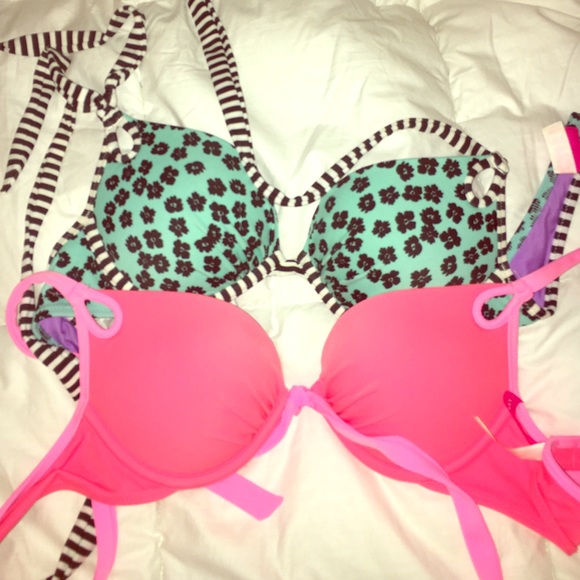 Victoria Secret bathing suit bombshell bras