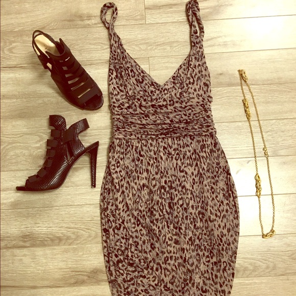 GUESS leopard print dress