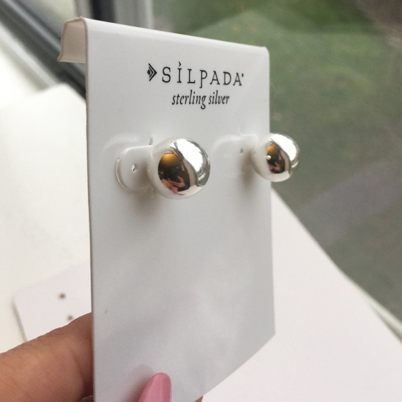 Sterling Silver Earrings - Picture 2 of 3