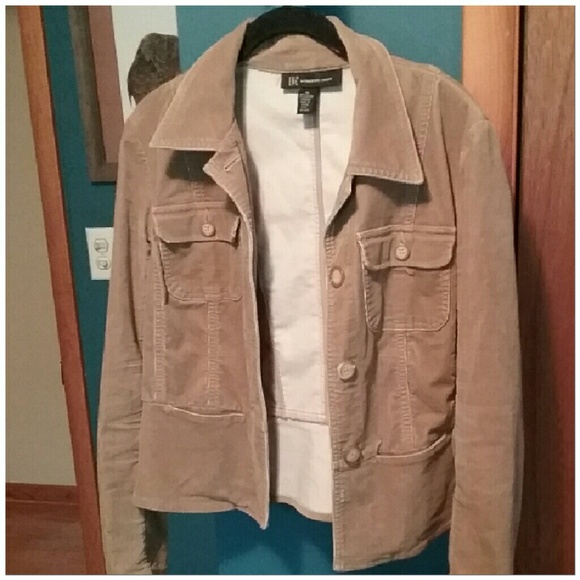 INC INTERNATIONAL CONCEPTS tan jacket