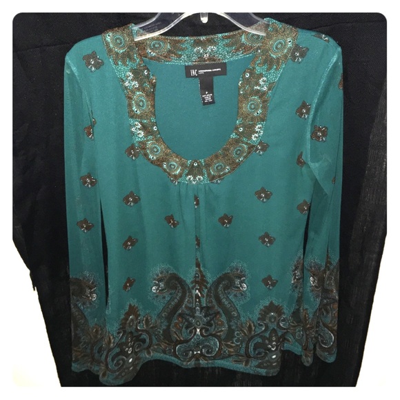 Sheer Long Sleeve Top