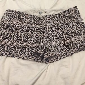 American Eagle Tribal Print Shorts