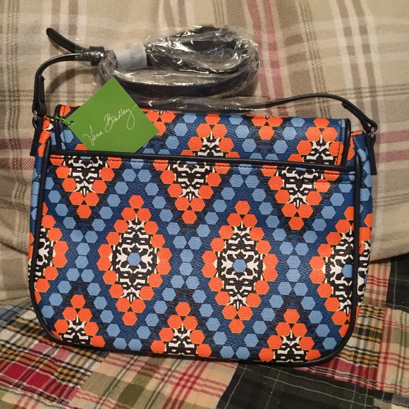 NWT Vera Bradley Flap Crossbody in Marrakesh Beads - Picture 3 of 4