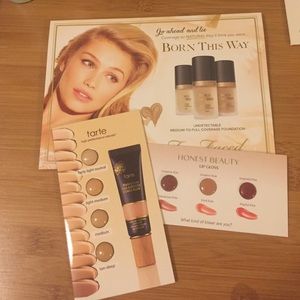 Samples concealer and foundation
