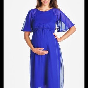 Hello Miz Maternity Dress with Tie Up Back
