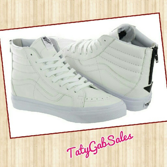 Vans Other - * SOLD*Vans SK8-Hi Reissue Zip Leather VN0004KYII9
