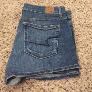 American Eagle High-Waisted Jean Shorts