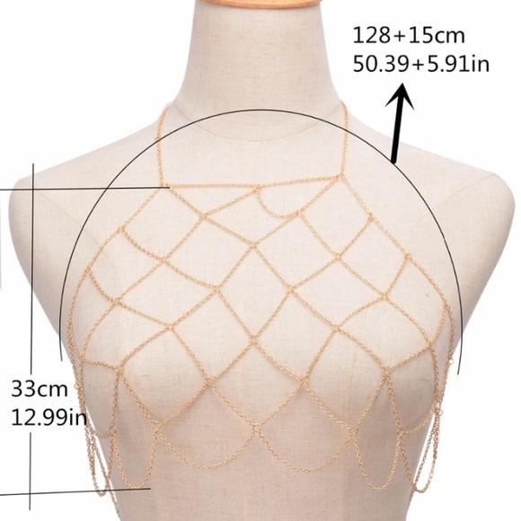 Metal Chain Bra - Picture 4 of 4