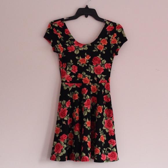 Planet Gold Floral Dress