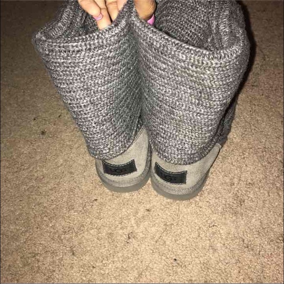 Grey knit ugg - Picture 1 of 4