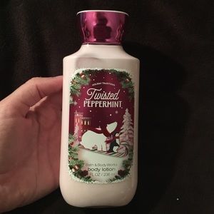Twisted peppermint body lotion!
