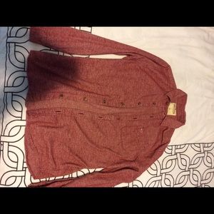 Hollister Red Flannel