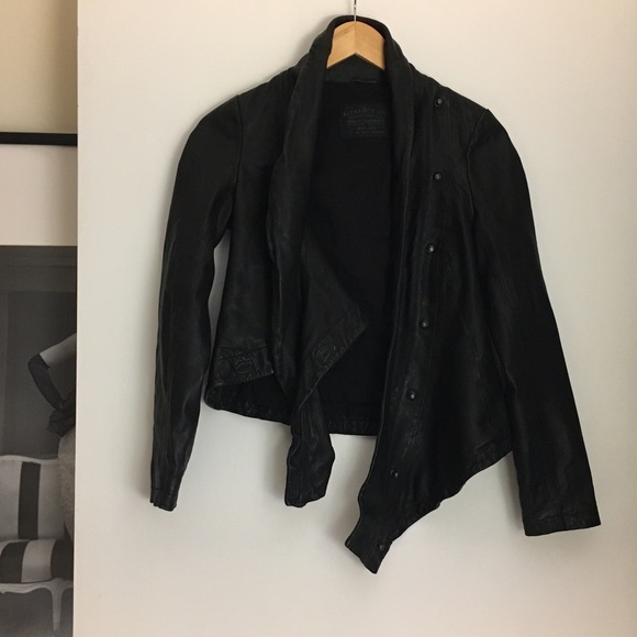 All Saints Damrey Jacket Size 6 - Picture 5 of 5