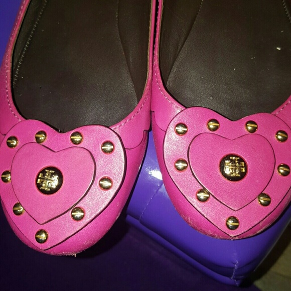 Tory Burch Shoes - Tory Burch pink flats 9M