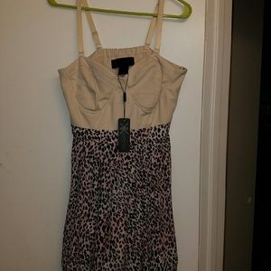 **New**Kardashian print tube dress**price firm**