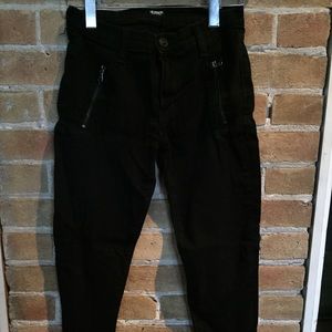 Black Hudson Charlotte Moto Super Skinny Jean