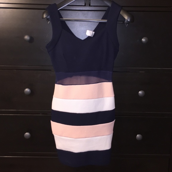 Bodycon striped dress