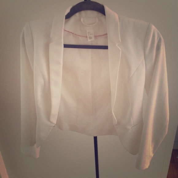 White blazer