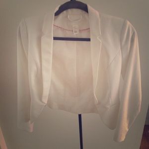 White blazer