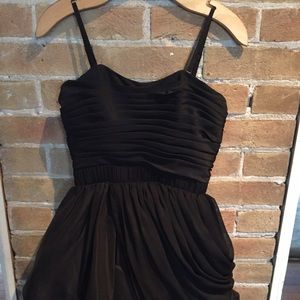 Black Ruffled Party Dress