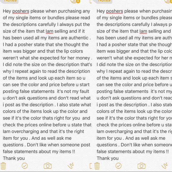 PLEASE READ 👈🏼👈🏼😊thank you