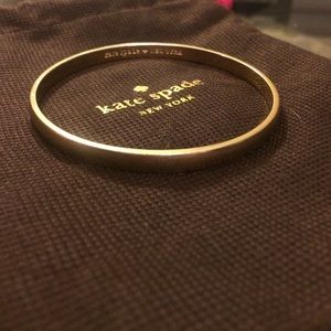Kate spade heart of gold bangle bracelet