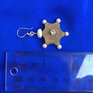 Handmade Hawaii Guava wood earrings