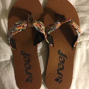 Reef flip flops never worn!
