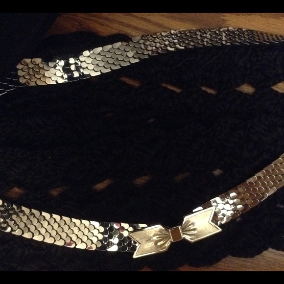 Sliver metal belt,