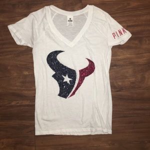 PINK texans shirt