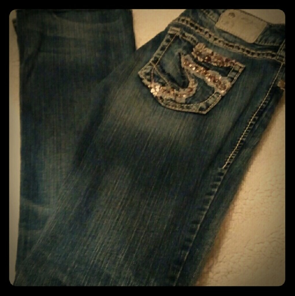 Silver Suki Style Jeans