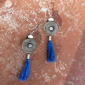Hawaii guava wood handmade earrings