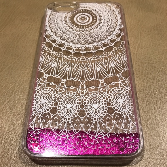 iPhone 6s Plus glitter case💖